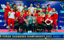 Championnat d’Afrique de Taekwondo : Le Maroc rafle 16 médailles à Kigali