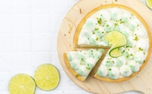Tarte au citron vert sans cuisson