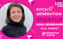 Replay : Pitch Génération StartUP reçoit Sara Benbrahim, fondatrice de Akal Market