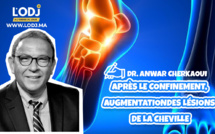 Après le confinement, augmentation des lésions de la cheville