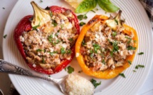 Poivrons farcis au thon