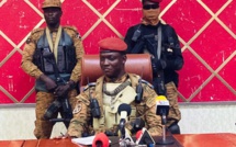 Le Capitaine Ibrahim Traoré, nouveau chef de la junte militaire à Ouagadougou 