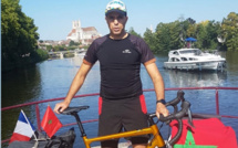 Auxerre-Doha à vélo : Le globe-trotteur marocain Abderrazak El-Badaoui se lance dans cette aventure