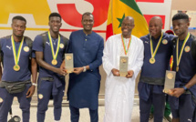 Beach soccer : Les lions du Sénégal, champions d’Afrique, accueillis en héros à Dakar
