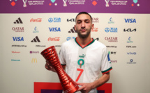 Qatar2022/Maroc-Belgique : Hakim Ziyech élu homme du match