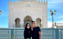 Le joueur brésilien Rivaldo et sa femme profitent de leur séjour à Rabat