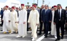 Funérailles de Abdelouahed Radi en présence de SAR le Prince Héritier Moulay El Hassan et SAR le Prince Moulay Rachid