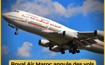 Royal Air Maroc annule des vols de et vers la France