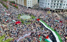 Gigantesque manifestation de solidarité avec la Palestine