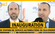Reportage : Inauguration de la 3e station de service autoroutière de OLA Energy