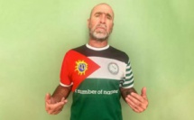 Eric Cantona affiche son soutien aux Palestiniens de Gaza 