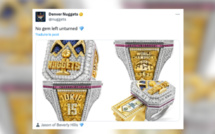 NBA : Découvrez la bague offerte aux joueurs de Denver après leur sacre