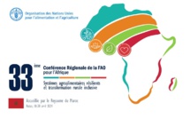 La 33e session de la Conférence régionale de la FAO pour l'Afrique se tiendra à Rabat 
