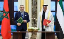 SM le Roi et le Président de l’EEAU signent à Abou Dhabi la Déclaration « Vers un partenariat novateur, renouvelé et enraciné entre le Royaume du Maroc et l’Etat des Emirats Arabes Unis »