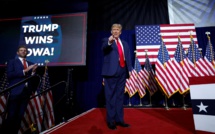 Trump triomphe à l'Iowa avec 50% des voix !