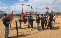 Le "Street workout", sport de rue qui se fait de plus en plus d'adeptes à Casablanca