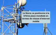 ​Maroc : 67ème au classement mondial de la vitesse d'internet et 10ème au niveau arabe