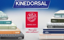 Kinédorsal « Elu Produit de l’Année 2024 » dans la catégorie des matelas