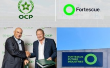 L'OCP et Fortescue Energy lancent la production d'ammoniac vert et d'engrais verts à grande échelle
