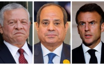 L’appel de Macron, Al-Sissi et du roi Abdallah II pour un cessez-le-feu immédiat à Gaza