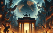 Lumières perdues de la paix, pleurent la guerre future