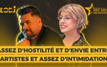 Assez d'hostilité et d'envie entre artistes et assez d'intimidation