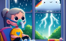 ​Bientôt le mois d'août : Crises d'asthme et orages - Quel lien ?