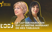 Le caftan marocain est le maître incontesté de mes tableaux qui ont été reconnues à l'échelle mondiale