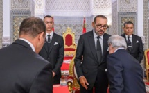 Sa Majesté le Roi reçoit le Wali de Bank Al-Maghrib