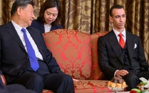 SAR le Prince Héritier Moulay El Hassan reçoit à Casablanca le Président Chinois