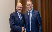 Rafael Louzán rencontre Fouzi Lekjaa à Rabat pour discuter de la candidature du Mondial 2030