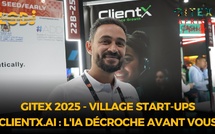 Gitex 2025 - Village Start-ups : ClientX.ai, l'IA décroche avant vous
