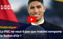 Polémique : Le PSG ne veut-il pas que Hakimi remporte le Ballon d’Or ?