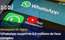 Arnaques en ligne : WhatsApp supprime 6,8 millions de faux comptes