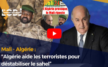 Algérie - Mali: “Algérie aide les terroristes pour déstabiliser le sahel”