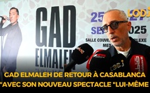 Gad Elmaleh de retour à Casablanca avec son nouveau spectacle "Lui-même"