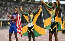 Oblique Seville sacré champion du monde du 100 m : la Jamaïque retrouve sa suprématie