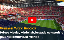Guinness World Records : Prince Moulay Abdellah, le stade construit le plus rapidement au monde