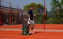 Acemate, le robot coach de tennis du futur