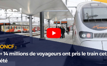 ONCF : + 14 millions de voyageurs ont pris le train cet été
