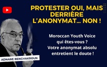 [Vidéo] : Moroccan Youth Voice qui êtes-vous ? Votre anonymat absolu entretient le doute !