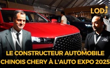 Le constructeur automobile chinois Chery à l'Auto Expo 2025