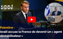 Palestine : Israël accuse la France de devenir un « agent déstabilisateur »
