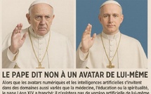 Le Vatican refuse l'Avatar du pape 