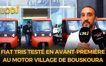 FIAT TRIS testé en avant-première au Motor Village de Bouskoura
