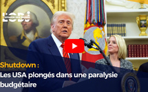 Shutdown : Les USA plongés dans une paralysie budgétaire
