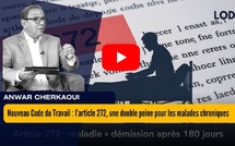 [vidéo] : Nouveau Code du Travail : l’article 272, une double peine pour les malades chroniques