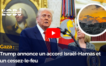 Gaza : Trump annonce un accord Israël–Hamas et un cessez-le-feu