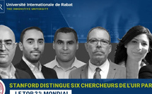6 chercheurs marocains de l’UIR classés parmi les 2 % des meilleurs scientifiques au monde