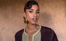 Caftan et glamour : Imaan Hammam en mode star marocaine
